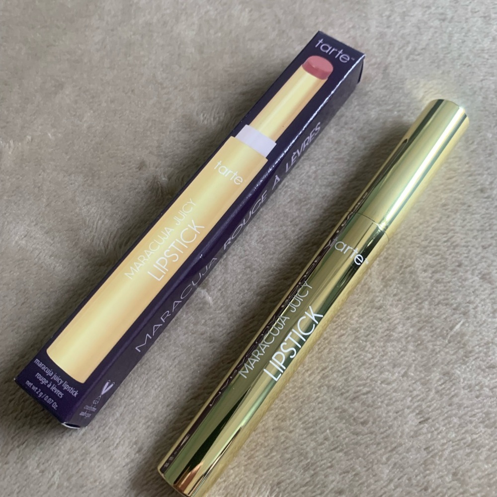 Tarte Maracuja Juicy Satin Lipstick in Rose BNIB - Picture 3 of 15
